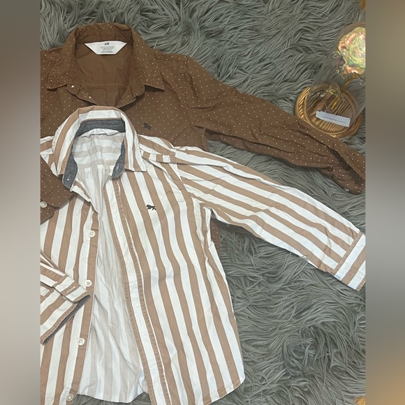 2 H& M Button down kid shirts - Picture 2 of 4